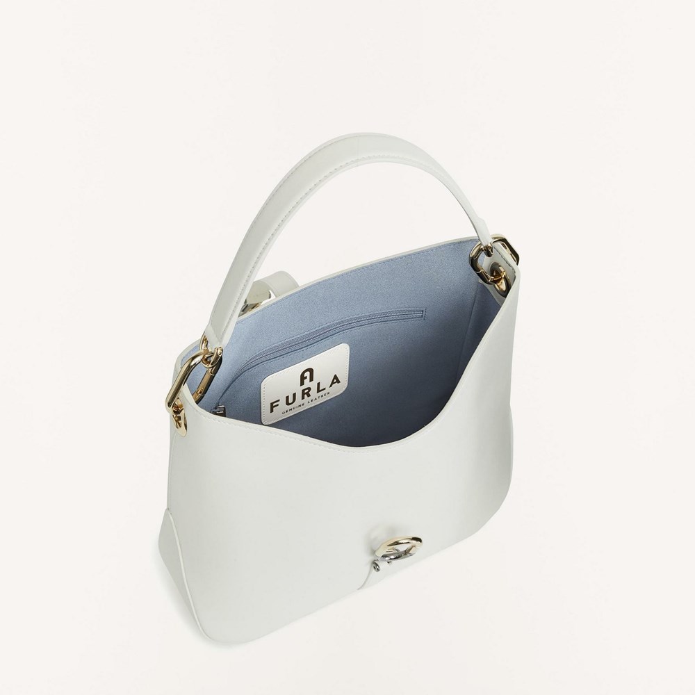 Women's Furla Sirena Crossbody Bags White | 9120-JYVTP