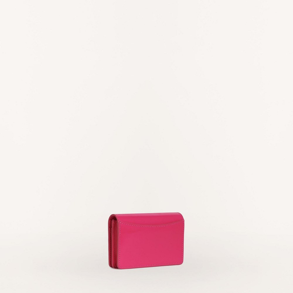 Women's Furla Splendida Card Holders Red | 5786-UYZLQ