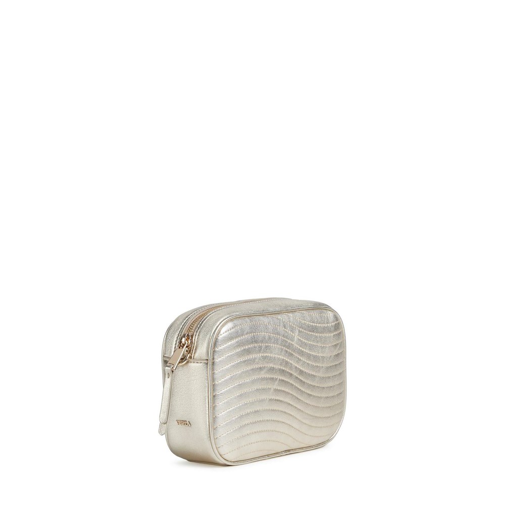 Women's Furla Swing Crossbody Bags Silver | 2389-AEWOZ