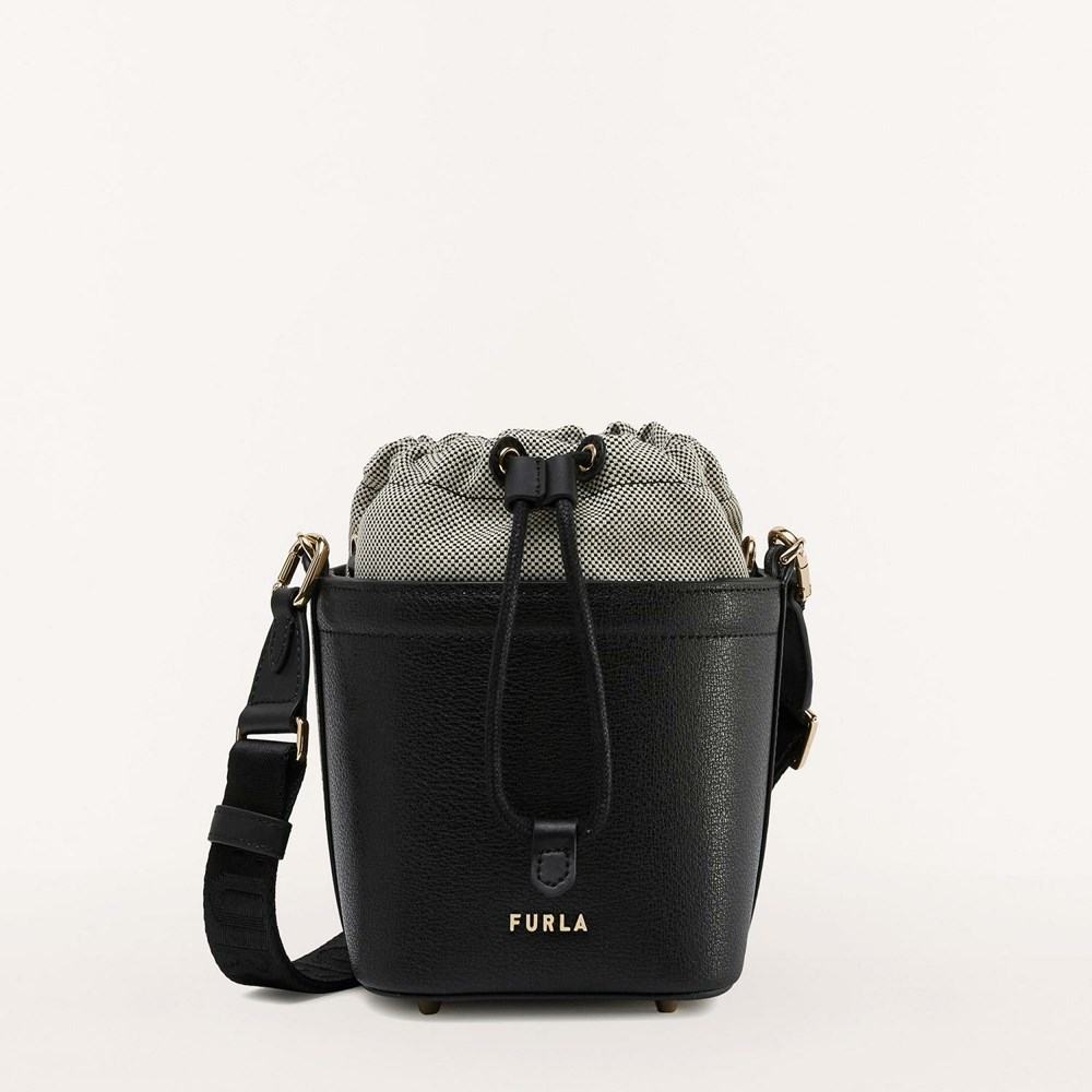 Women\'s Furla Vertigine Mini Bags Black | 6890-FHAZY