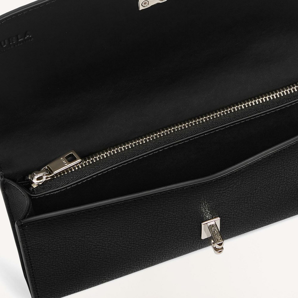 Women's Furla Villa Mini Bags Black | 5476-CDVLY